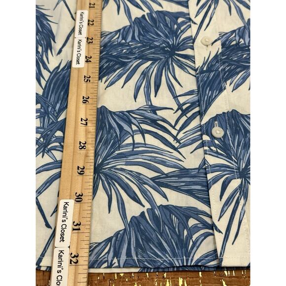 Hurley Blue Casual/Hawaiian Button Down Shirt Size XXL NWT - Picture 6 of 7